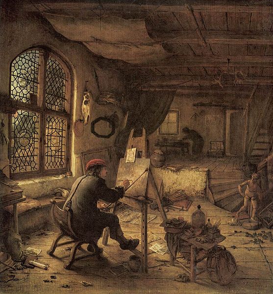 The Painter in His Studio